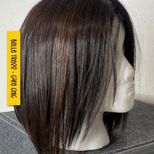 BELLE TRESS - Cafe Chic wig - Cappuccino with Cherry - Brunette wig